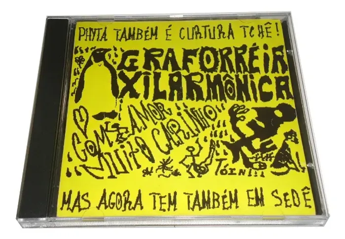 Cd GRAFORRÉIA XILARMÔNICA - com AMOR MUITO CARINHO 1988 1995 Br - SUPER RARO