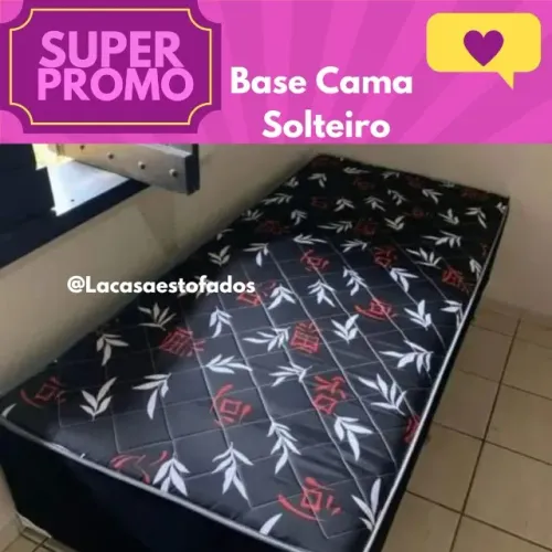 Base cama solteiro 