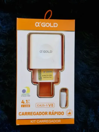 Carregador V8 Completo Turbo 4.1a - Modelo Antigo - Entrego