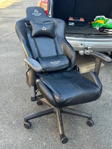 Cadeira Gamer Alpha Gamer Zeta Preta