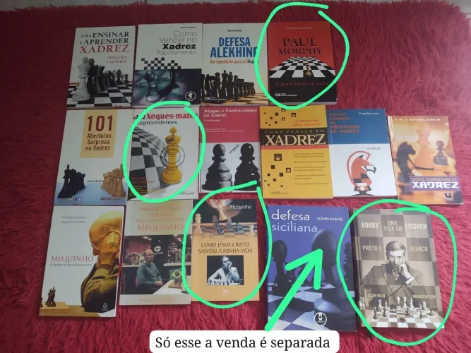 Livros de Xadrez - 10 livros
