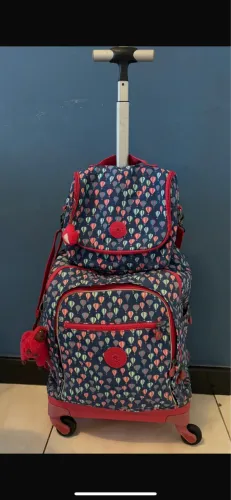 Mochila e lancheira da Kipling original