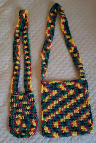 Kit Bolsa de Crochê - Lã