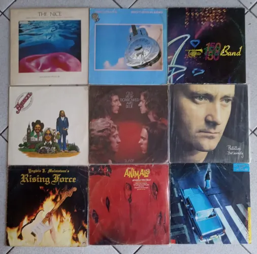 Discos de Vinil - Rock Clássico, Blues, Jazz Etc Valores Na Descrição 