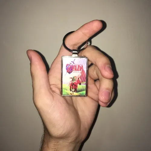Chaveiro 3D de Metal The Legend of Zelda