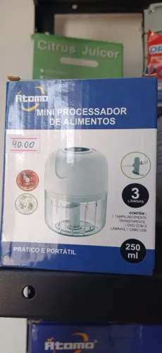 Mini Processador de Alimentos Atomo 250ml