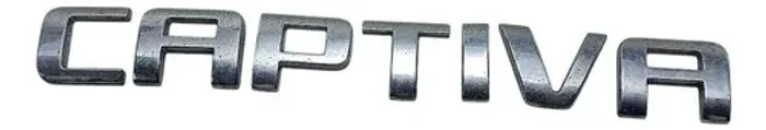 Emblema Tampa Traseira Captiva 2008 A 2016