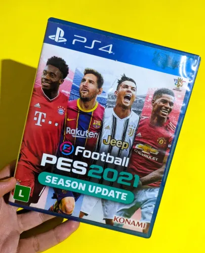 PES 2021 - Season Update - PS4 MÍDIA FÍSICA 3 MESES DE OPTION FILE