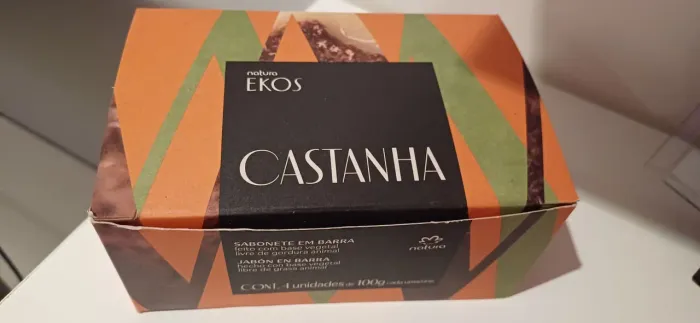 Cx Sabonete Castanha Natura Ekos