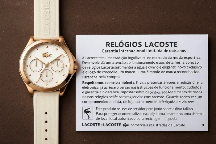 Relógio Lacoste Original 