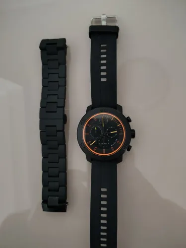 Relógio Movado Bold Black Dial Titanium Trocas