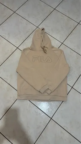 Moletom Fila Bege Original - Tamanho GG