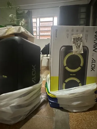 Caixa de Som WAW by Alok Infinite 200- Bluetooth