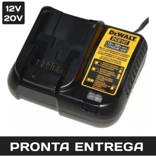 CARREGADOR DEWALT 12 e 20V - ORIGINAL