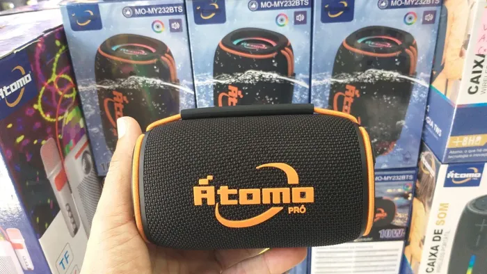 Caixa de Som Bluetooth Átomo Pro