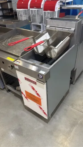 Fritadeira Industrial Vulcan LG400 Gas Glp Nova