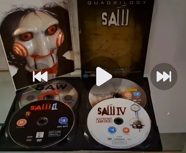 JOGOS MORTAIS QUADRILOGIA. SAW - QUADRILOGY Quadrdrilogy