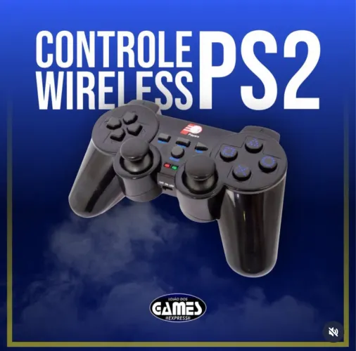 Joystick sem fio ps2