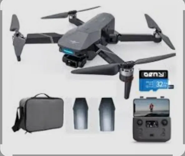 Drone KF101 Max - Semi novo, 2 baterias e jogo de hélices