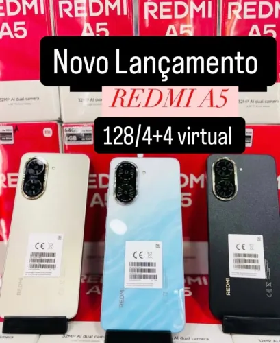 Celular Redmi A5 128Gb 04Ram Novo Lacrado Global 