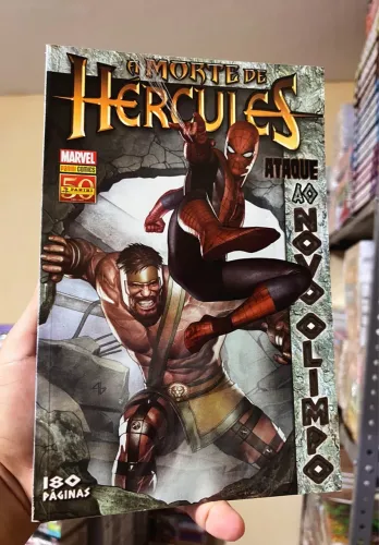 A morte de Hércules ataque ao novo Olimpo 