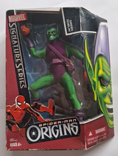 Boneco Green Goblin - Spider-Man Origins - Série Signature