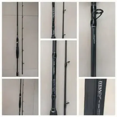 Vara Marine Sports Titan X Ttx-C602mh 12-25lbs 9-30g (2 partes) - carretilha.