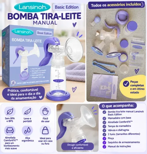 Bomba tira-leite (Lansinoh)