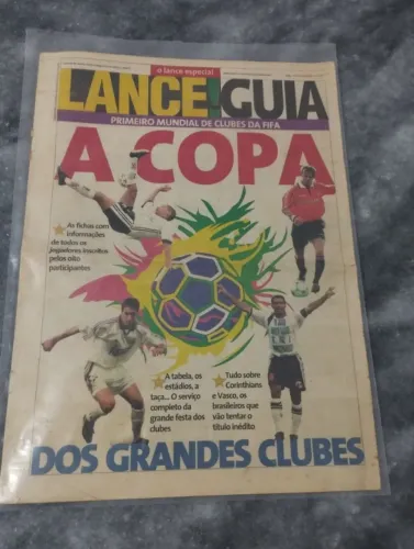 Guia Mundial Clubes FIFA 2000 Corinthians Real Madrid Manchester Lance