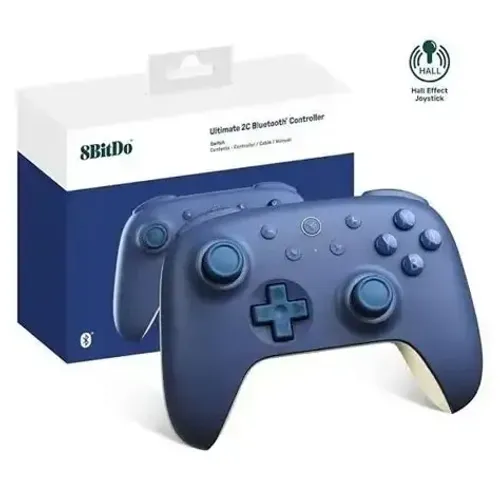 Controle Gamer 8BitDo Ultimate 2C Sem Fio - Analógicos Anti-Drift (PC/Android/Switch)