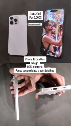 Iphone 16 pro max 512GB