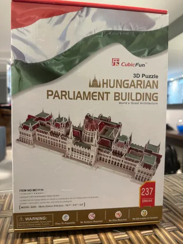 Quebra cabeça 3d Parlamento Húngaro
