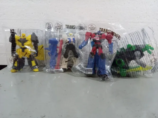 Transformers Macdonalds figuras de ação 