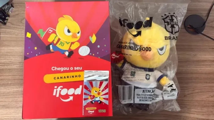 Canarinho Ifood Copa 1958 Colecionador