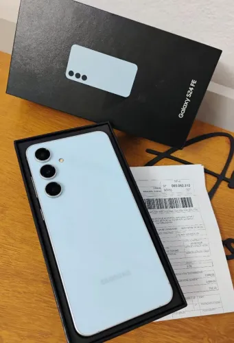 SAMSUNG S24 FE 256GB ZERO COMPLETO ( ACEITO TROCAS )