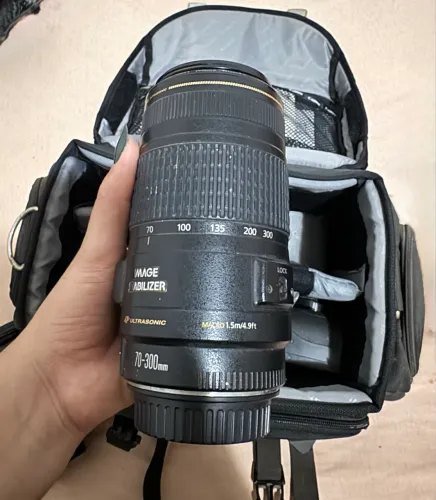 Lente cânon 70-300