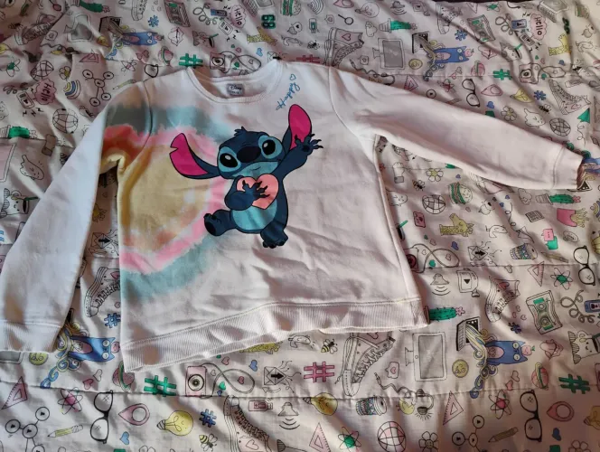 Blusa moletom Stich Tam 11/12