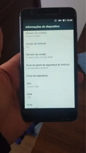 Celular Lenovo k10