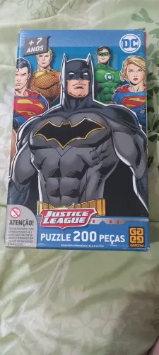 Quebra cabeça Liga da Justiça 