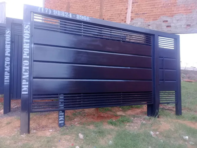 Portão basculante a pronta entrega