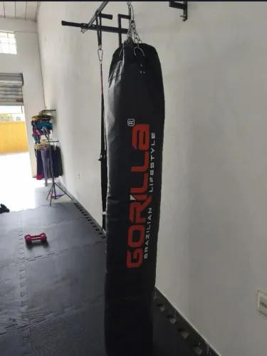 Barra fixa+saco de pancada cheio!