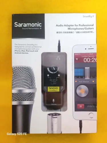 Interface de Áudio Saramonic SmartRig II