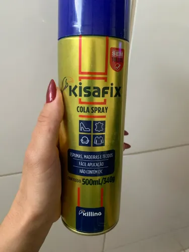 Cola em SprayKisafix