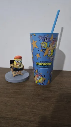 Copo Cinemark Minions monstros novo cinema
