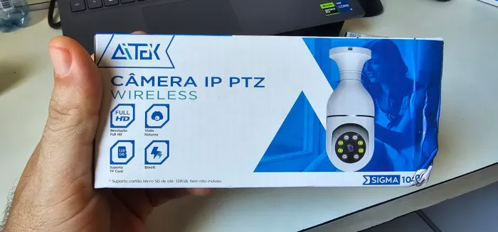 Câmera Segurança ICSEE full HD. Compatível com NVR.