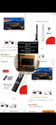 Televisão 55 polegadas
