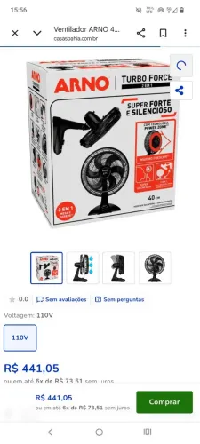 Ventilador Arno 220