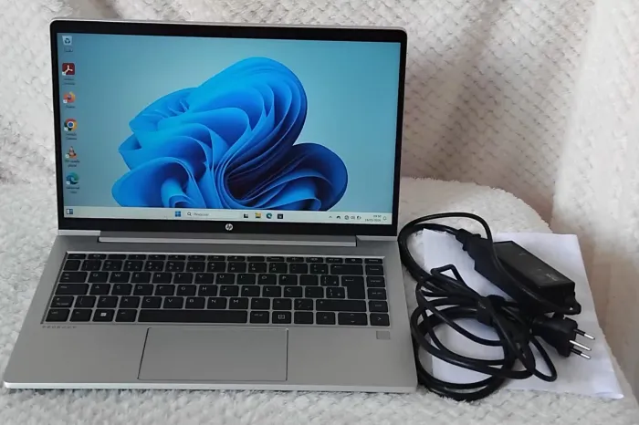 Notebook HP Probook 445 G8 Ryzen 8GB RAM SSDNvme Biometria Nota Fiscal Carregador Original