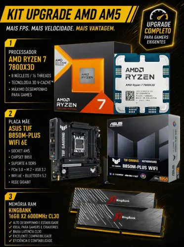 Kit Upgrade AM5 Ryzen 7 7800X3D