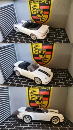 Porsche hotwheels custom